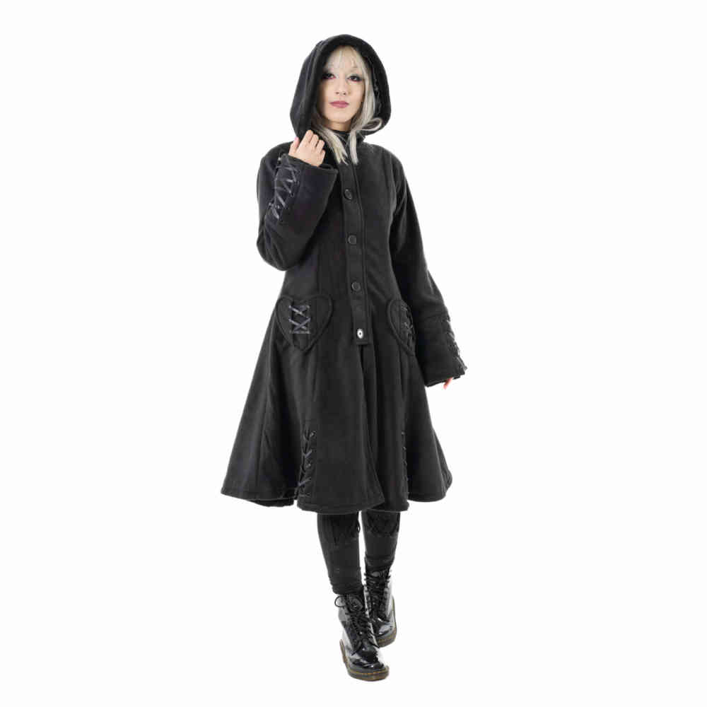 Poizen Industries - Defne Manteau d'hiver - Noir